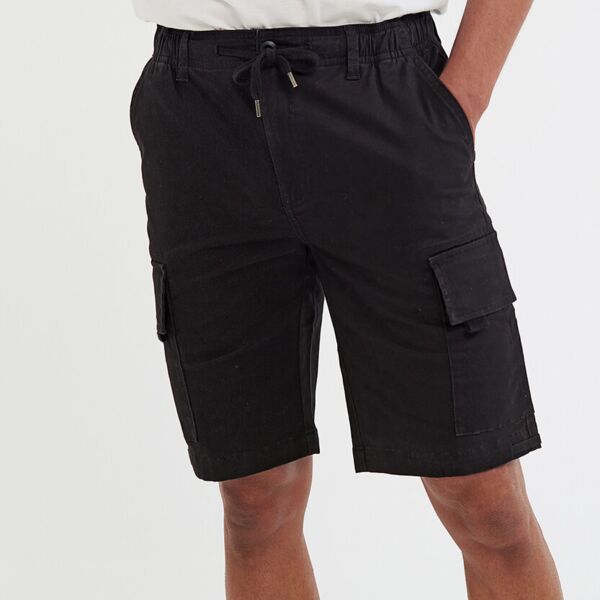 Men’s drawstring cargo utility shorts Thumbnail