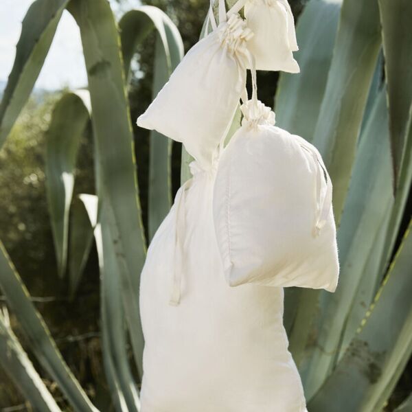 Organic cotton drawcord bag Thumbnail