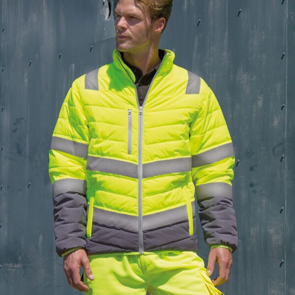 Soft padded safety jacket Thumbnail