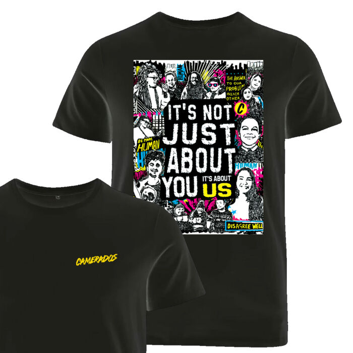 It's Not Just About You, It's About Us - Regular Back Print Only T-Shirt Thumbnail