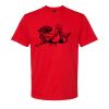 Softstyle™ midweight adult t-shirt Thumbnail