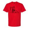 Softstyle™ midweight adult t-shirt Thumbnail