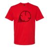Softstyle™ midweight adult t-shirt Thumbnail