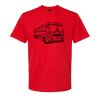 Softstyle™ midweight adult t-shirt Thumbnail