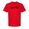 Softstyle™ midweight adult t-shirt Thumbnail